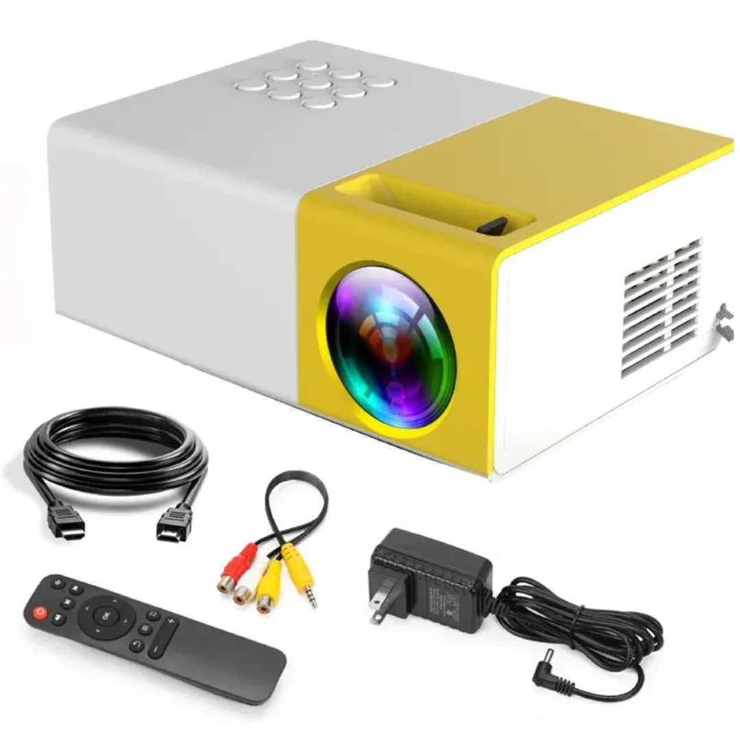 Mini Proyector Portátil YG300 HD Tu Propio Cine En Casa ¡Hasta 70 Pulgadas De Pantalla!