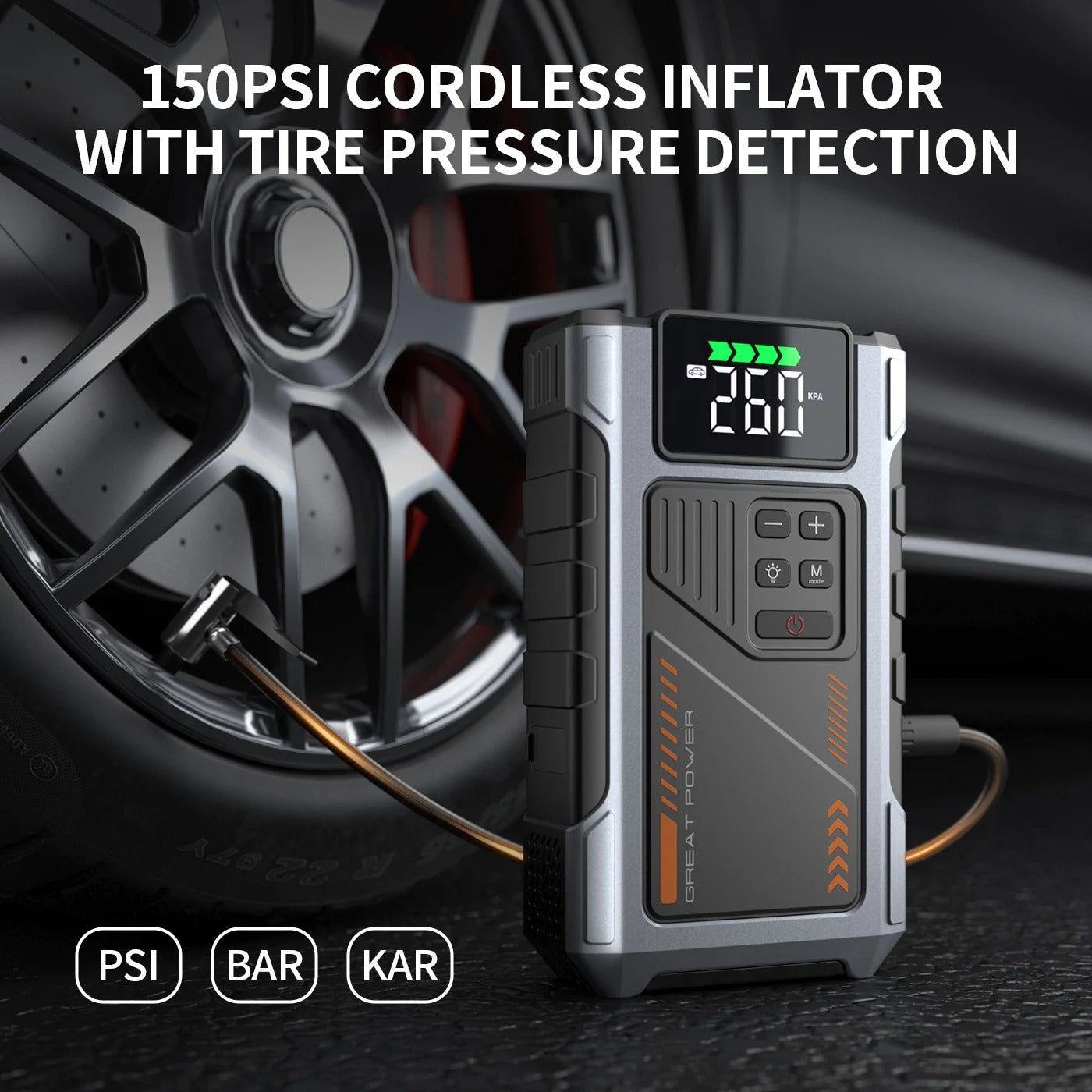 JUMPER MULTI USO 4 EN 1 JOMPEADOR DE VEHICULOS LLENADOR DE NEUMATICOS A PRESION POWEBANK LINTERNA