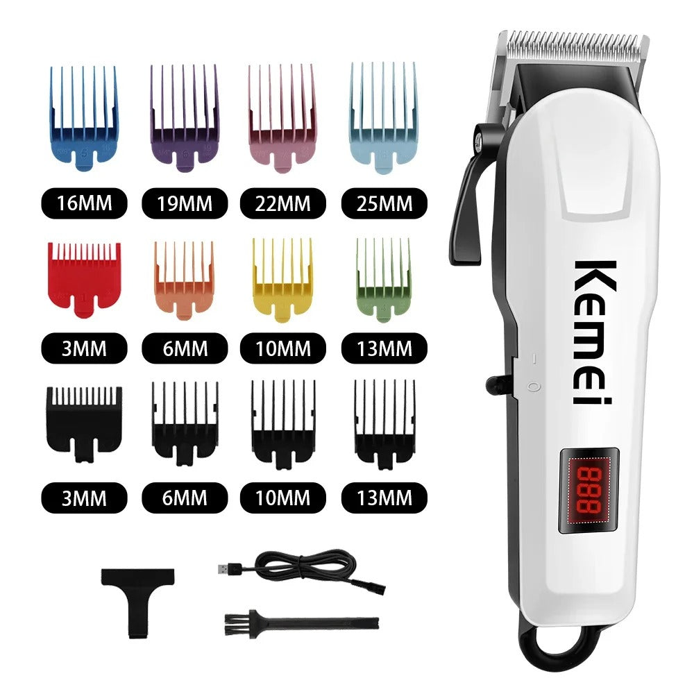 Maquina Inalámbrica Para Cortar Pelo Y Afeitar Barba (Multi Uso)